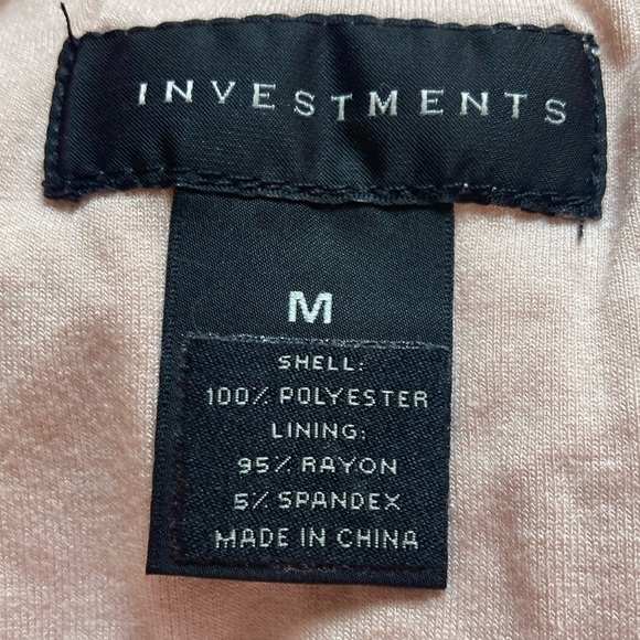 Pink lace over tank top with banded waist - Picture 2 of 7